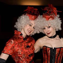 The Poubelle Twins at TwentyWonder 2010.