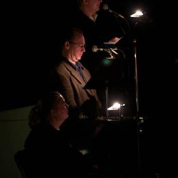Mary Jo Pehl, Joel Hodgson, and Trace Beaulieu of  Cinematic Titanic at TwentyWonder 2010.