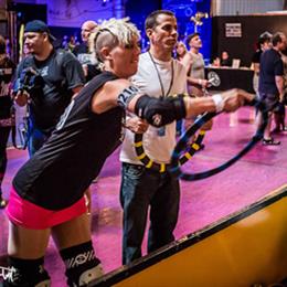 Los Angeles Derby Dolls and Steve-O at TwentyWonder 2012. Photo by Sir Clicks-A-Lot.
