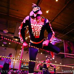Lucha VaVOOM at TwentyWonder 2013. Photo by Genevieve Davis.