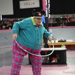 Mat Plendl, hula hoop virtuoso, at TwentyWonder 2013.