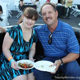 Jamie Brewer at TwentyWonder 2013.