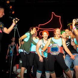 The Tough Cookies take the prize at TwentyWonder 2014. Photo by Sam McCay.