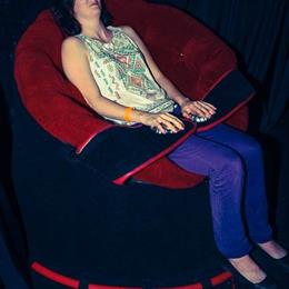 Alan Macy’s Sensory Perception Chair at TwentyWonder 2014. Photo by Sam McCay.